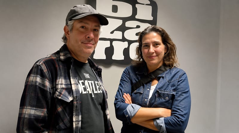 Fabián Marquisio y Malena Muyala en Fundación Kavlin